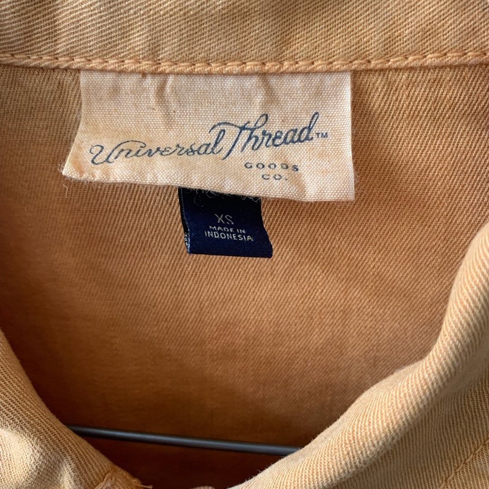 Universal Thread Button Down Cotton Jacket With P… - image 2
